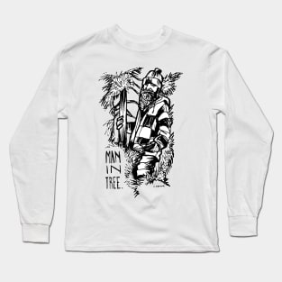 manintree aka Man In Tree Long Sleeve T-Shirt